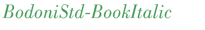 BodoniStd-BookItalic