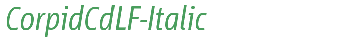 CorpidCdLF-Italic