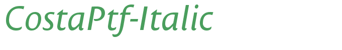 CostaPtf-Italic