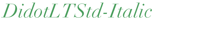 DidotLTStd-Italic