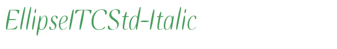 EllipseITCStd-Italic