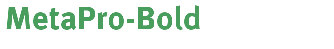 MetaPro-Bold