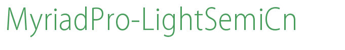 MyriadPro-LightSemiCn