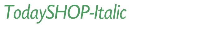 TodaySHOP-Italic