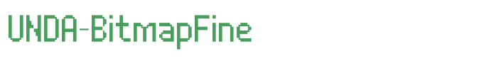 UNDA-BitmapFine
