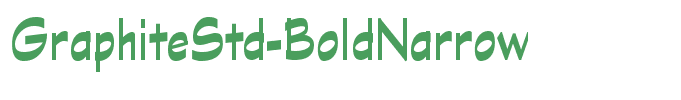 GraphiteStd-BoldNarrow