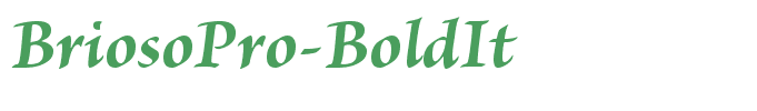 BriosoPro-BoldIt