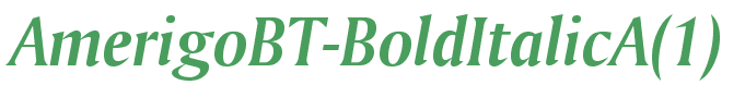 AmerigoBT-BoldItalicA(1)