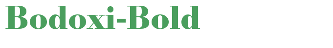 Bodoxi-Bold