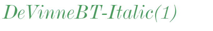 DeVinneBT-Italic(1)