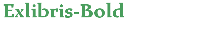 Exlibris-Bold