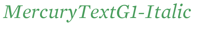 MercuryTextG1-Italic