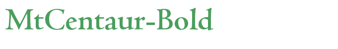 MtCentaur-Bold