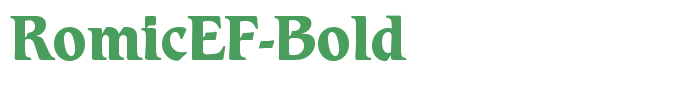 RomicEF-Bold