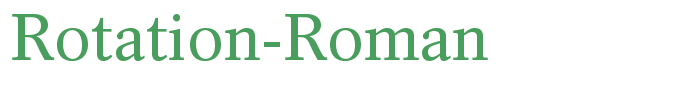 Rotation-Roman