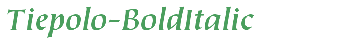 Tiepolo-BoldItalic