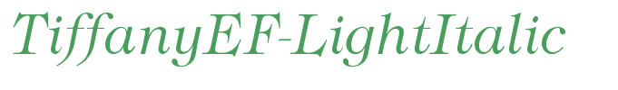 TiffanyEF-LightItalic