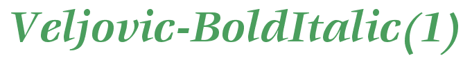 Veljovic-BoldItalic(1)