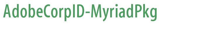 AdobeCorpID-MyriadPkg