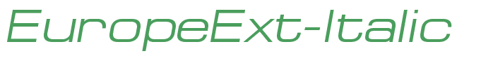 EuropeExt-Italic