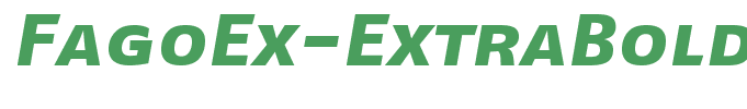 FagoEx-ExtraBoldItalicCaps