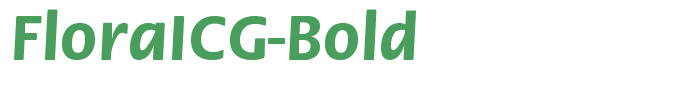 FloraICG-Bold