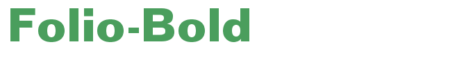 Folio-Bold