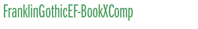 FranklinGothicEF-BookXComp