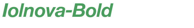 Iolnova-Bold