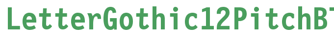 LetterGothic12PitchBT-Bold