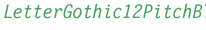 LetterGothic12PitchBT-Italic