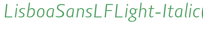 LisboaSansLFLight-Italic(1)