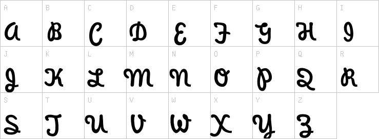 Uppercase characters