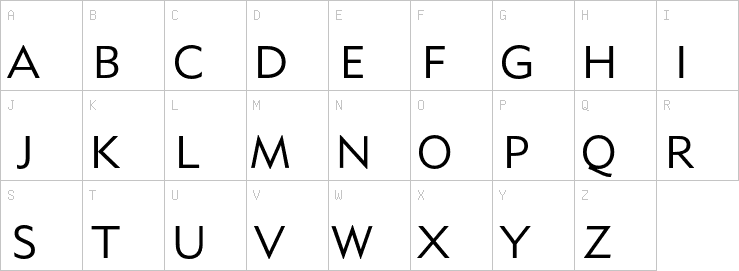 Uppercase characters