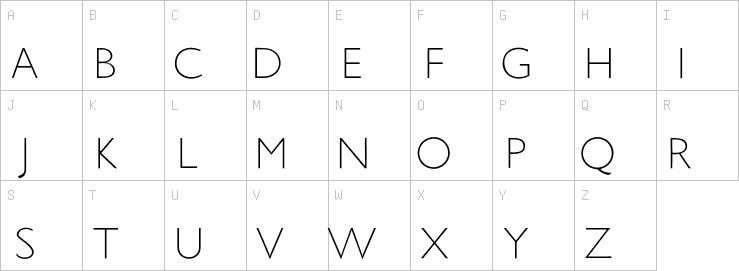 Uppercase characters