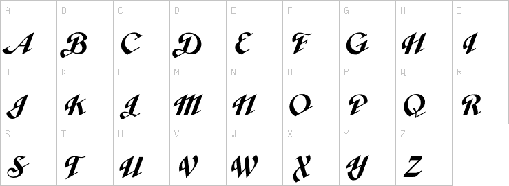 Uppercase characters