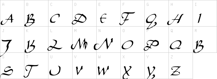 Uppercase characters
