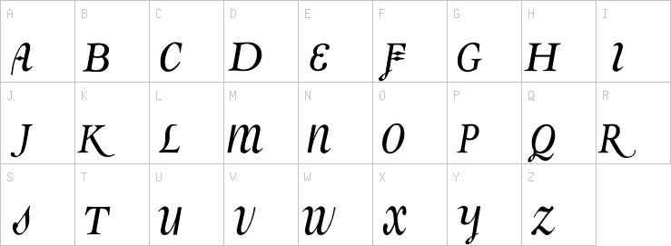 Uppercase characters