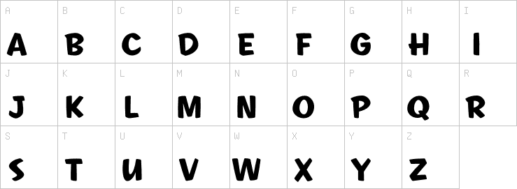 Uppercase characters