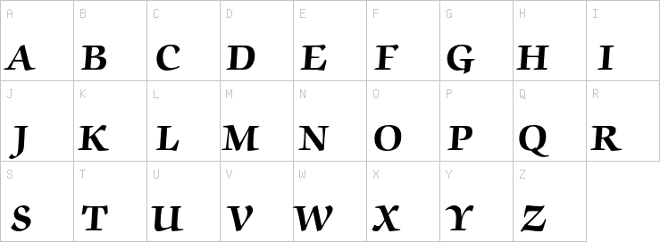 Uppercase characters