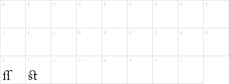 Uppercase characters