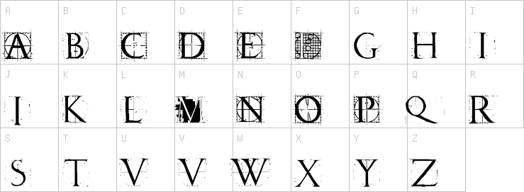 Uppercase characters