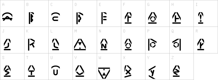 Uppercase characters