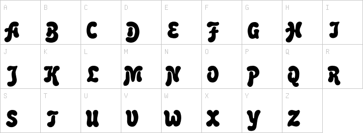 Uppercase characters