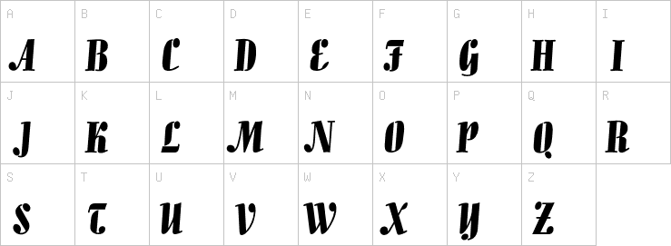 Uppercase characters