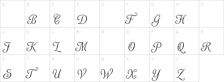 Uppercase characters