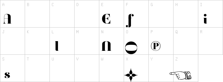 Uppercase characters