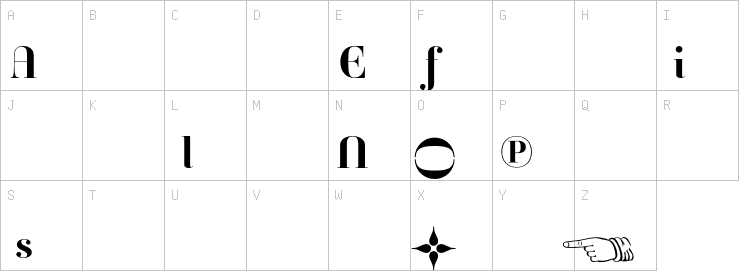 Uppercase characters