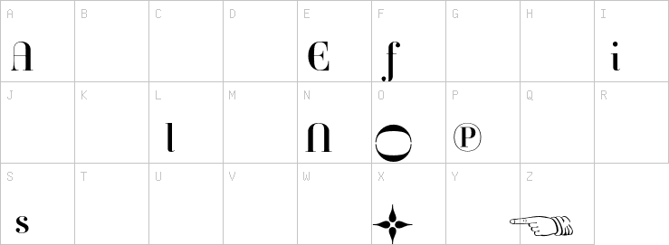 Uppercase characters