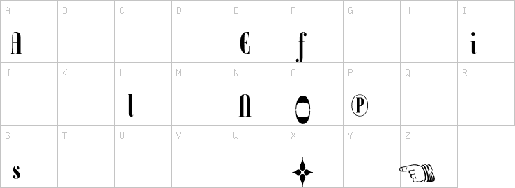 Uppercase characters